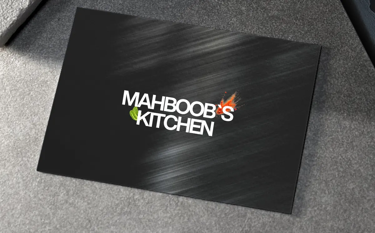 MK Business Karte für Firmenkunden von Mahboobs Kitchen